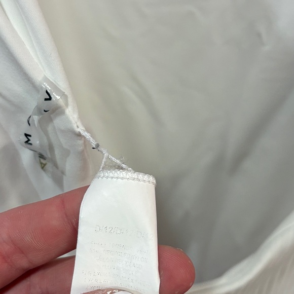 Vitamin A Leah Eco Rib One Piece Swimsuit White - Picture 4 of 6